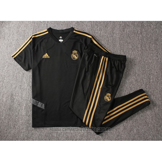 Chandal del Real Madrid Manga Corta 2019-2020 Negro